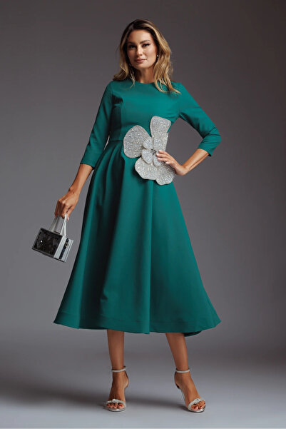 Ejolie Green Tea Dress