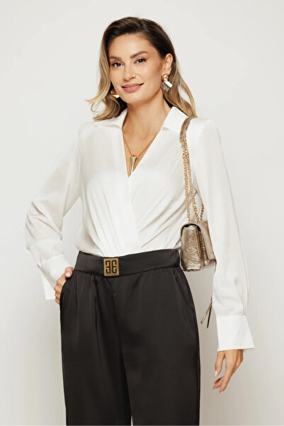 Ejolie Amara white bodysuit