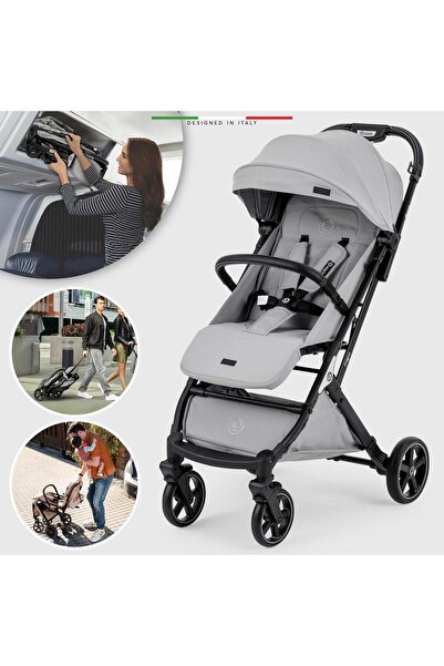 Elele Flight 2 Kabin Tipi Bebek Arabası Gri