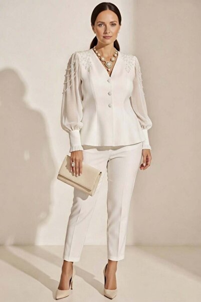 ZISHAN Plus Size Women's Evening Dress Set - Special Tailored Elite Model wit...