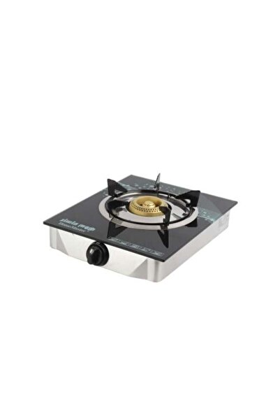 HOME MASTER Single Burner Gas Stove with Glass Surface