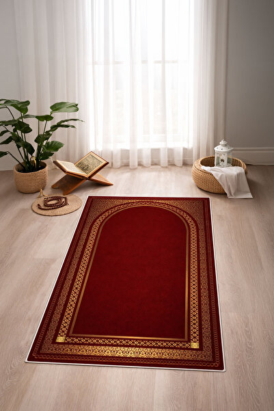 Nihai Ev Dijital Diz Ağrıtmayan Yumuşak Kaymaz Antialerjik Seccade Namazlık Ç...