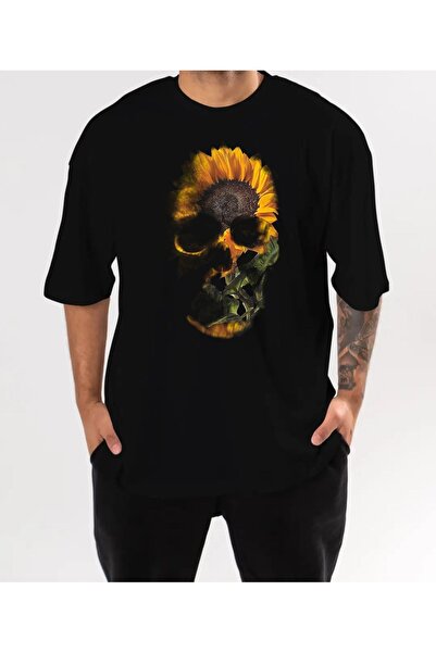 qubo sportswear & company Unisex Oversize Printed Cotton Crew Neck Short Slee...