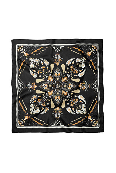 Sultan İpek Shawl Patterned Scarf / Bandana 70X70Cm