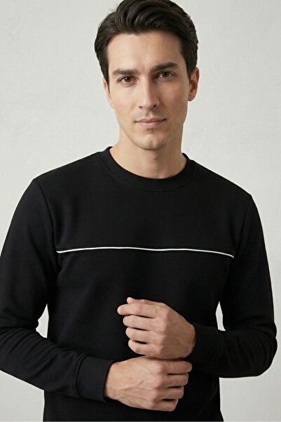 assef Men's Relax Fit Comfortable Cut Cotton Soft Textured Plain Pique Long S...