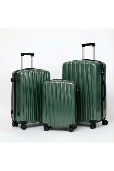 Flieger Luggage 4pcs Luggage, ABS Suitcase,Spinner Wheels,Lightweight And Stu...