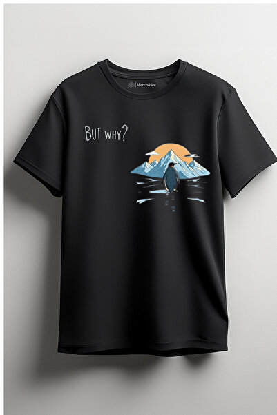 Merch&ice تي شيرت مطبوع عليه نايليزت بينجوين للجنسين