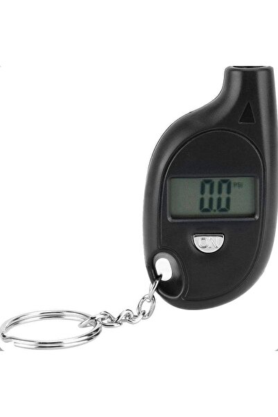 Zen Store جهاز قياس ضغط الإطارات الصغير، جهاز قياس ضغط هواء الإطارات بشاشة LC...