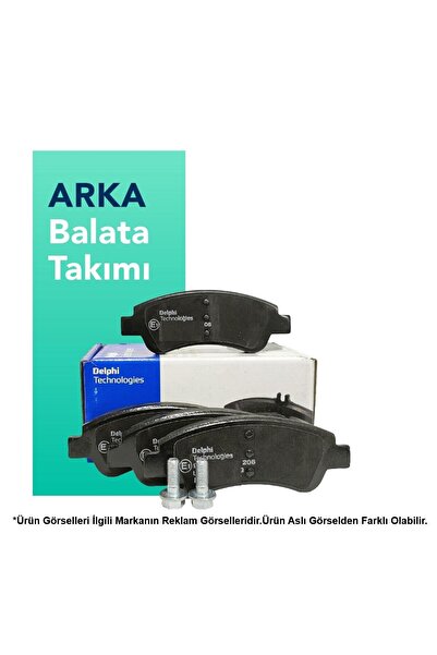 DELPHİ Peugeot 2008 Arka Fren Balata Takımı (2018-2025)