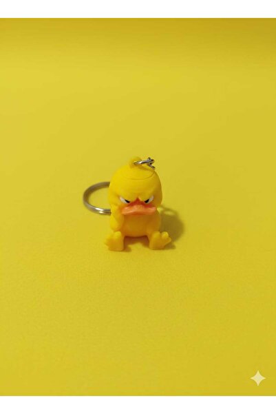 SHOOP 3D Kızgın Ördek Anahtarlık – Eğlenceli Mini Figür