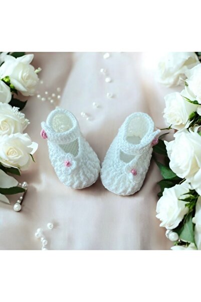 nimetabla 0-3 Months Hand Knitted Baby Booties