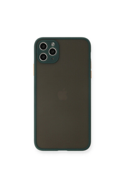 cepmoda iPhone "11 Pro Max" Mat Silicone Phone Case - Frosted Transparent Cov...