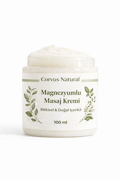 Corvus Natural Magnezyumlu Ağrı Giderici Masaj Kremi 100 ml.