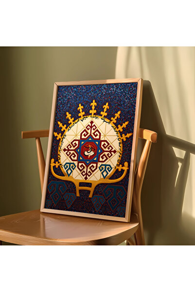 alphobitasarım Παραδοσιακά Μοτίβα σε Γεωμετρική Σύνθεση - Διακοσμητική Ζωγραφ...