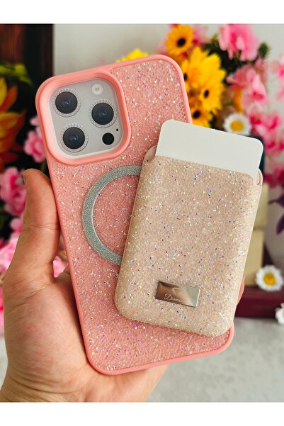 CaseHub (2 في 1) حافظة آيفون 14 برو ماكس متوافقة مع ماج سيف مع حامل بطاقات وم...