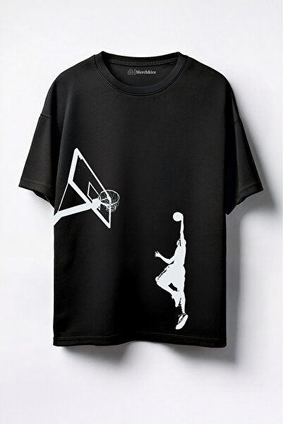 Merch&ice Tricou unisex cu imprimeu Basket Count Oversize