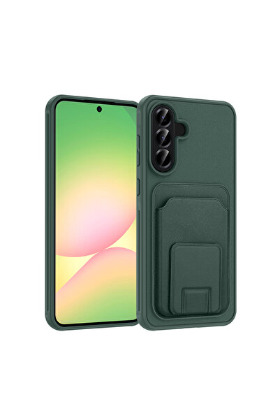 Techaks غطاء حماية لهاتف جالاكسي A56 مع حامل للبطاقات مصنوع من مادة TPU TCHS ...