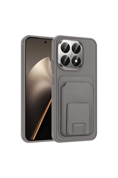 BUTAM BİLİŞİM 15t Case Card Holder Pack Tpu Btbm Bikart Cover - Gray
