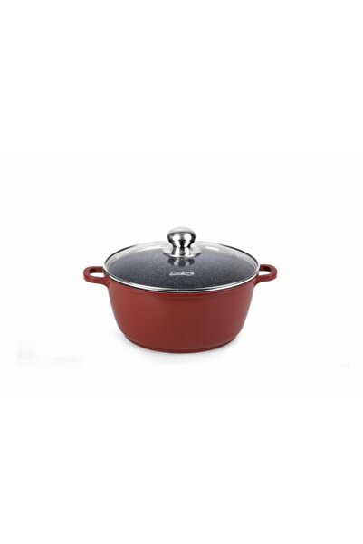 Heinner ALUMINUM SEMIOALA+LID 26X12CM, 5.3 L, CALABRIA, COOKING BY