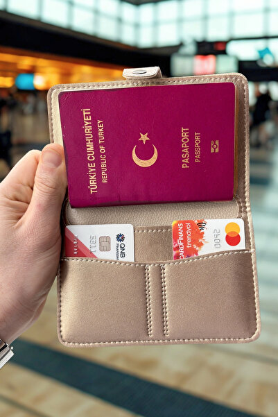 Vardo [ We Write Name ] Esther Design Business Card Holder Wallet & Passport & License Case Unisex