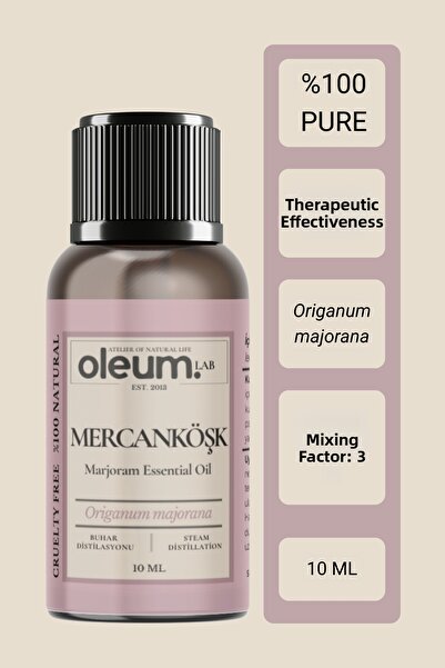 Oleum Lab زيت المرجان العطري 10 مل، نقي 100% وفعال علاجيًا (لتسكين آلام الأسنان)