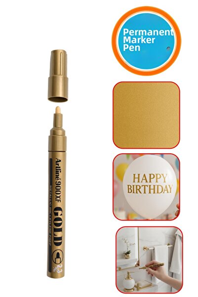 NZB Marker Pen Permanent Retouching Writing Marker Metal Plastic Glass Wood A...