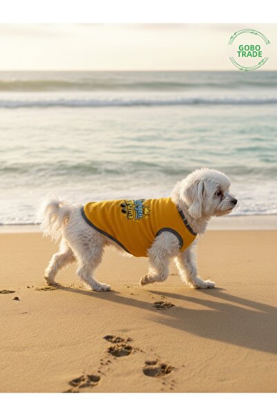 Gobo Walking Charisma Patterned Cat and Dog Outfit–Cute Pet T-Shirt Dress, Di...