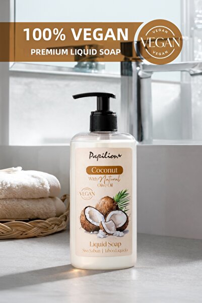 Papilion Coconut Scented Liquid Soap 400 ml