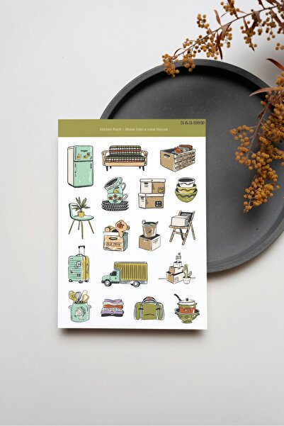 Papeit Move into a New House Sticker Sheet
