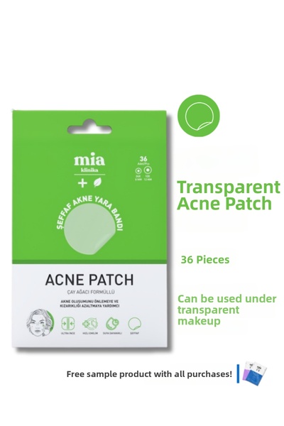 mia klinika Transparent Acne, Pimple Patch 36 Pieces