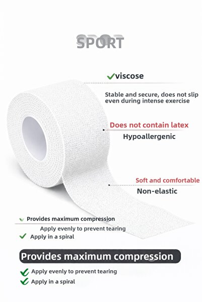 Octacare Rigid Fixation Adhesive Athlete Bandage 3.7cm