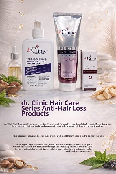Dr. Clinic Strengthening Anti-Hair Loss Shampoo Set