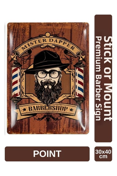 Point Shiny Metal Table for Barber Shop Hair Salon 30X40 cm Pctr-2002