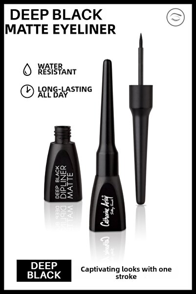 Catherine Arley Matte Black Dipliner - Deep Black Dipliner Matte