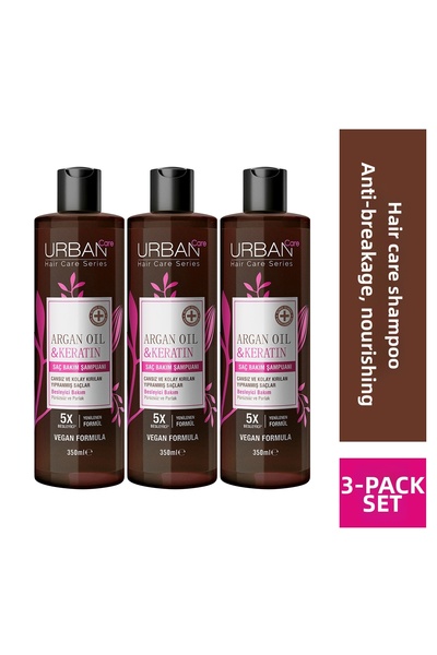 Urban Care Argan Oil & Keratin Nourishing and Anti-Breakage Hair Care Shampoo...