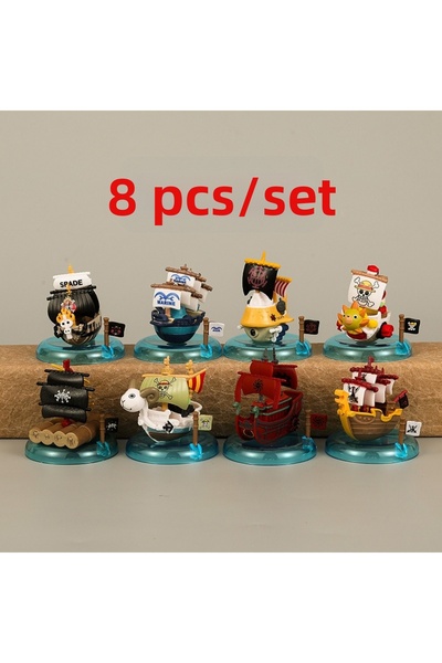 Choice بانداي، 8 قطع، 8 سم/مجموعة، مجسمات شخصيات أنمي ون بيس: لوفي، زورو، سان...