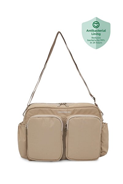 carry bliss حقيبة الأم والطفل متعددة الأقسام مبطنة من دووباك