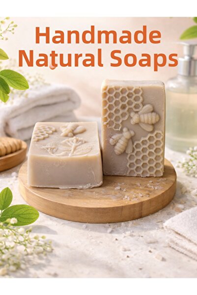 DoraHomeDekor صابون الحمام بزيت الزيتون (النقي) صناعة منزلية