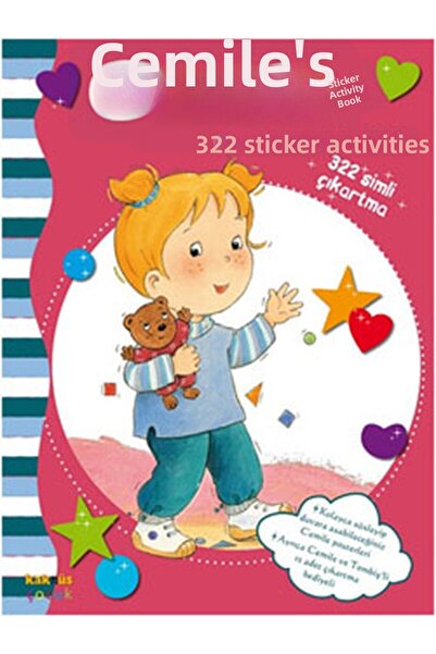 TREND Cemile's Activity Book with Stickers 322 Glitter Stickers