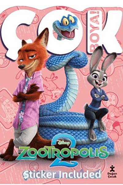 Marvel Zootropolis 2: Very Colorful! - Giant Coloring Book with Stickers