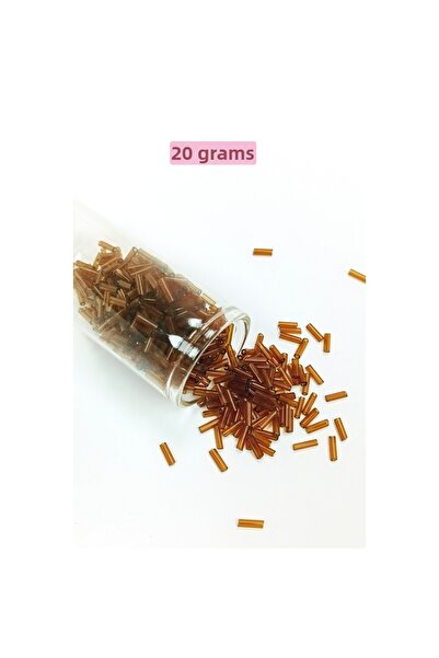 toyigoo Χάντρες κομμένες από μακρύ σωλήνα Διάμετρος 2mm Μήκος 10 mm - 20 γραμ...