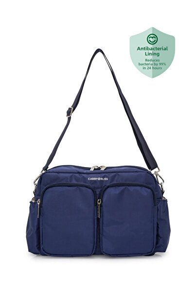 carry bliss حقيبة الأم والطفل متعددة الأقسام مبطنة من دووباك