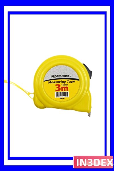 İN3DEX 3 Meter Tape Measure 19 mm Width