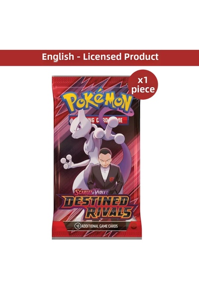 Pokemon TCG Licensed Destined Rivals Booster Pack - 1 Piece