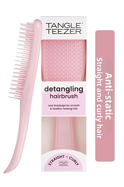 Tangle Teezer فرشاة الشعر الوردية من The Wet Detangler لجميع أنواع الشعر50601...