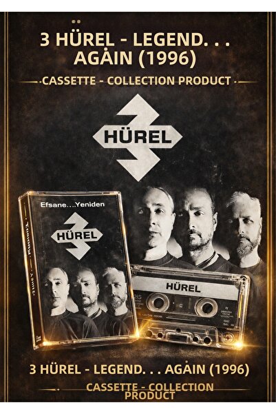 Ada Müzik 3 Hürel – Legend… Reborn (1996) |   Cassette – Collectible Item