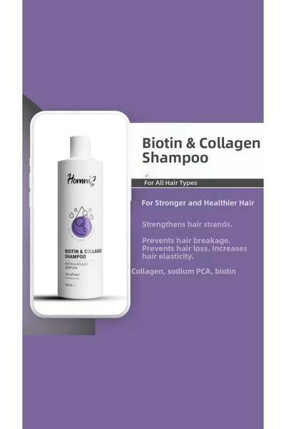 hommbitkisel Homm Life Collagen & Biotin Shampoo 400 ml
