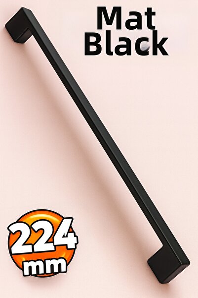 BAŞKAN YAPI HIRDAVAT (224 ملم - 22.4 سم) مقابض معدنية لخزانة أدراج المطبخ وال...