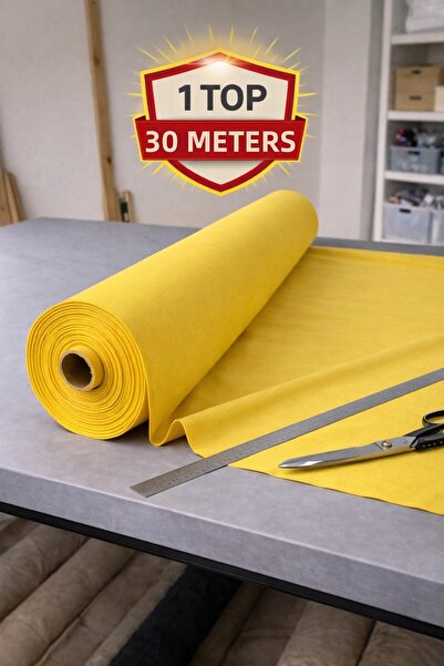 ÇIQRIK HOME 30 Meters 1 Ball Cotton Bedding Liner Cotton Fabric Width: 240 cm...