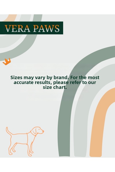 VERAPAWS Hooded Special Design Dog Coat – Winter Dog Clothing with Pattern Inside and Snap Fastener Detail (Large Breed)